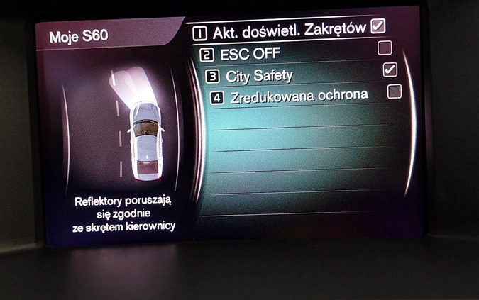 Volvo S60 cena 79899 przebieg: 136000, rok produkcji 2017 z Kraśnik małe 781